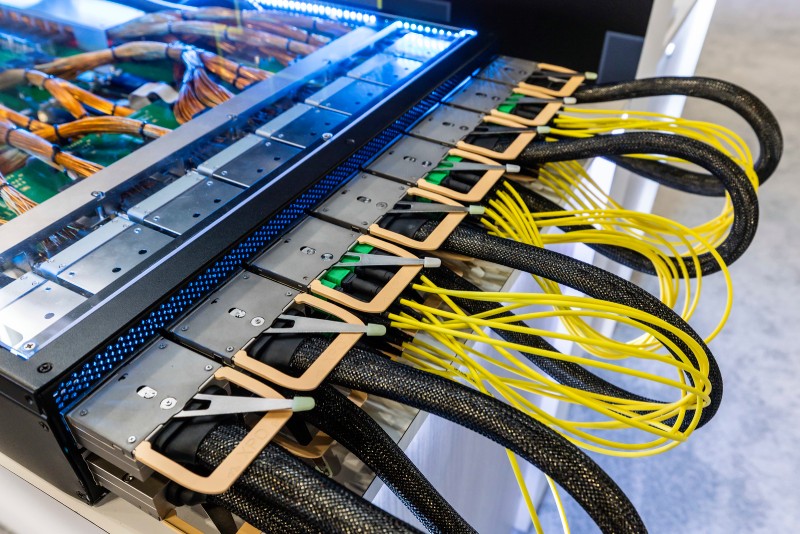 XPO  close up at OFC Conference Los Angeles Convention Center