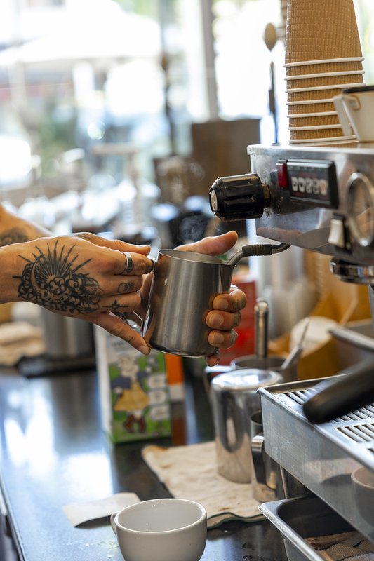 Food photography at Chaumont Beverly Hills - Wide interior shot